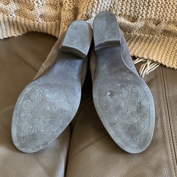 Bos & CO taupe heeled boots sold by Nordstrom - Picture 3 of 5